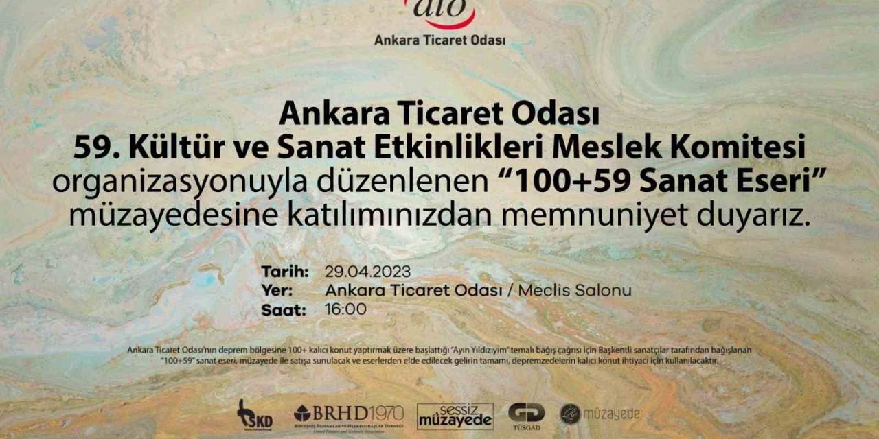 Ato’nun “kalıcı Konut Bağış Çağrısına” Müzayedeli Destek