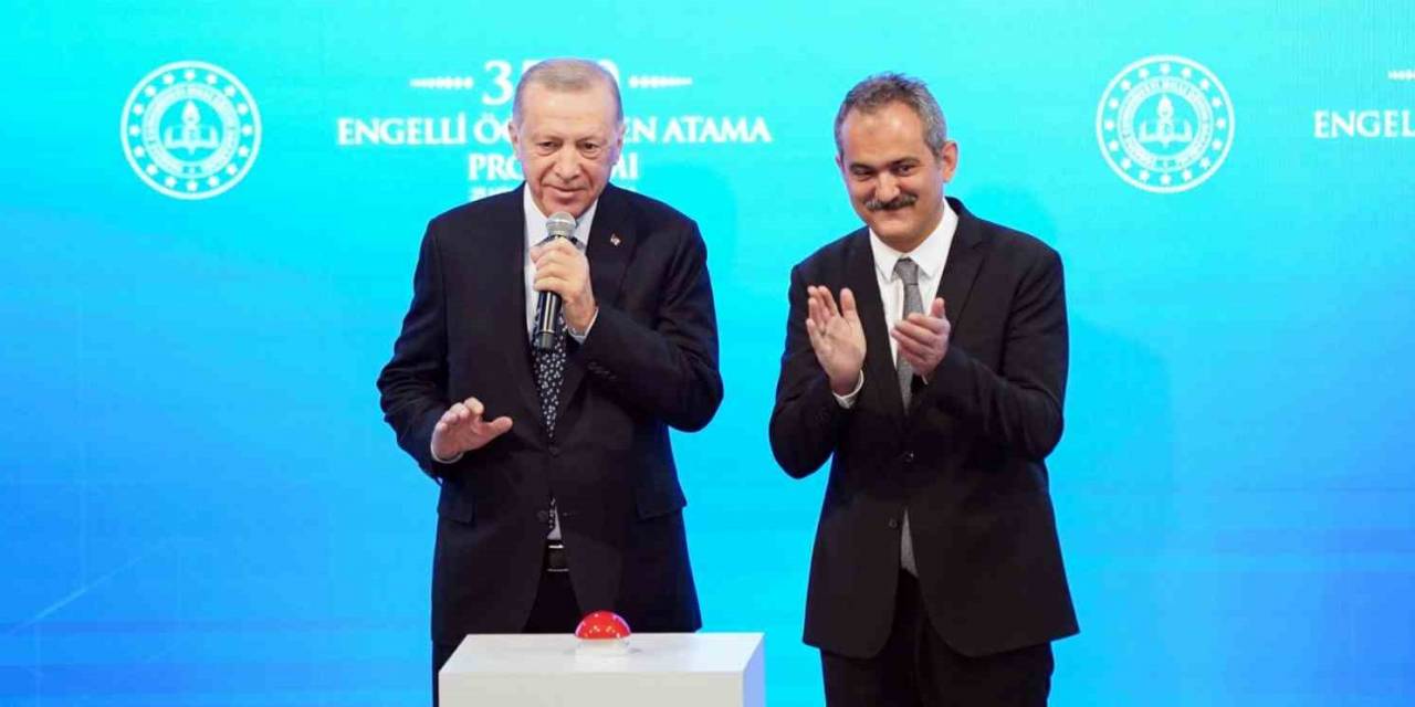 Cumhurbaşkanı Erdoğan: "atanamayan Tüm Engelli Öğretmen Adaylarımızın Atamasını Gerçekleştirdik"
