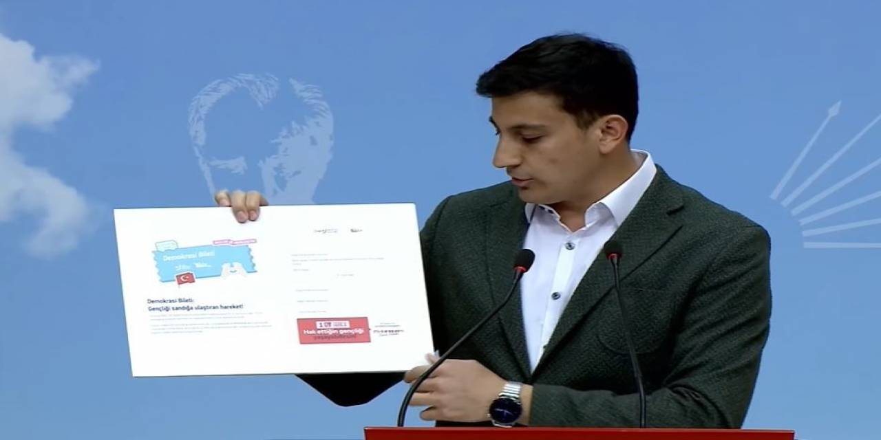 Chp’den Üniversite Öğrencileri İçin ‘demokrasi Bileti’ Kampanyası