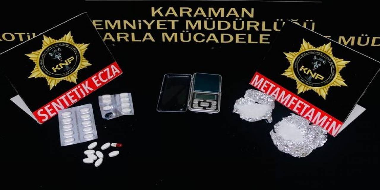 Karaman’da Uyuşturucu Ticaretinden 1 Kişi Tutuklandı