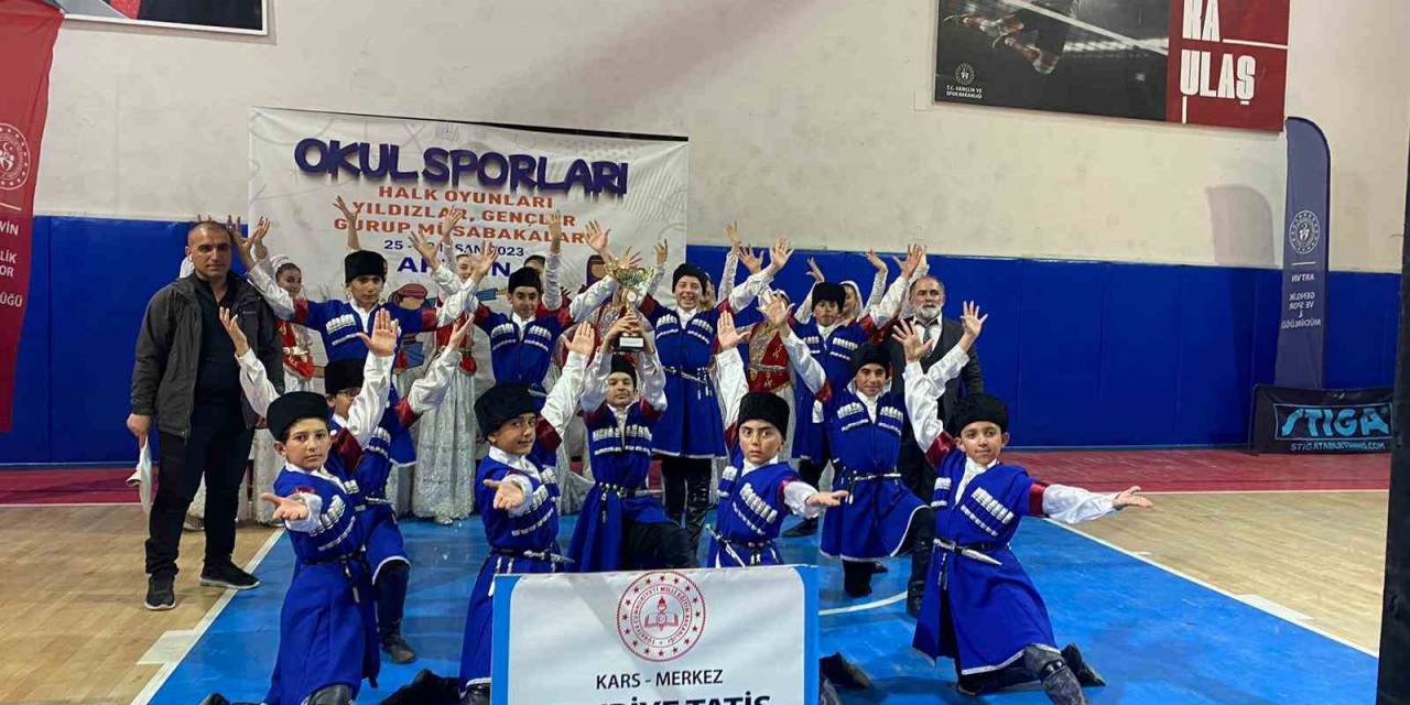 Kars Cevriye Tatiş Ortaokulu 1’inci Oldu