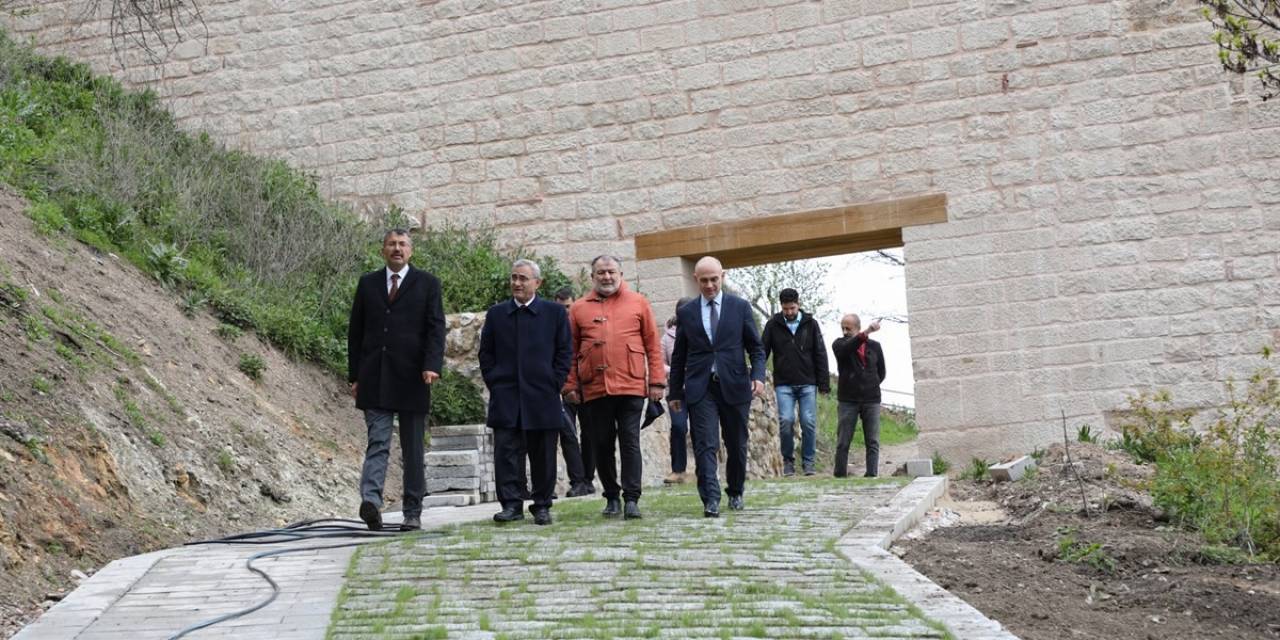 Kütahya Kalesi Ve Ulu Cami Arkası Kültür Yolu Projesi’nde Sona Yaklaşıldı