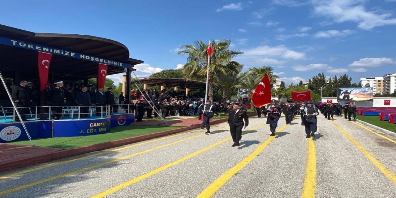 Çanakkale’de 2003-1 Tertip 3’üncü Grup Erlerin Ant İçme Töreni Düzenlendi