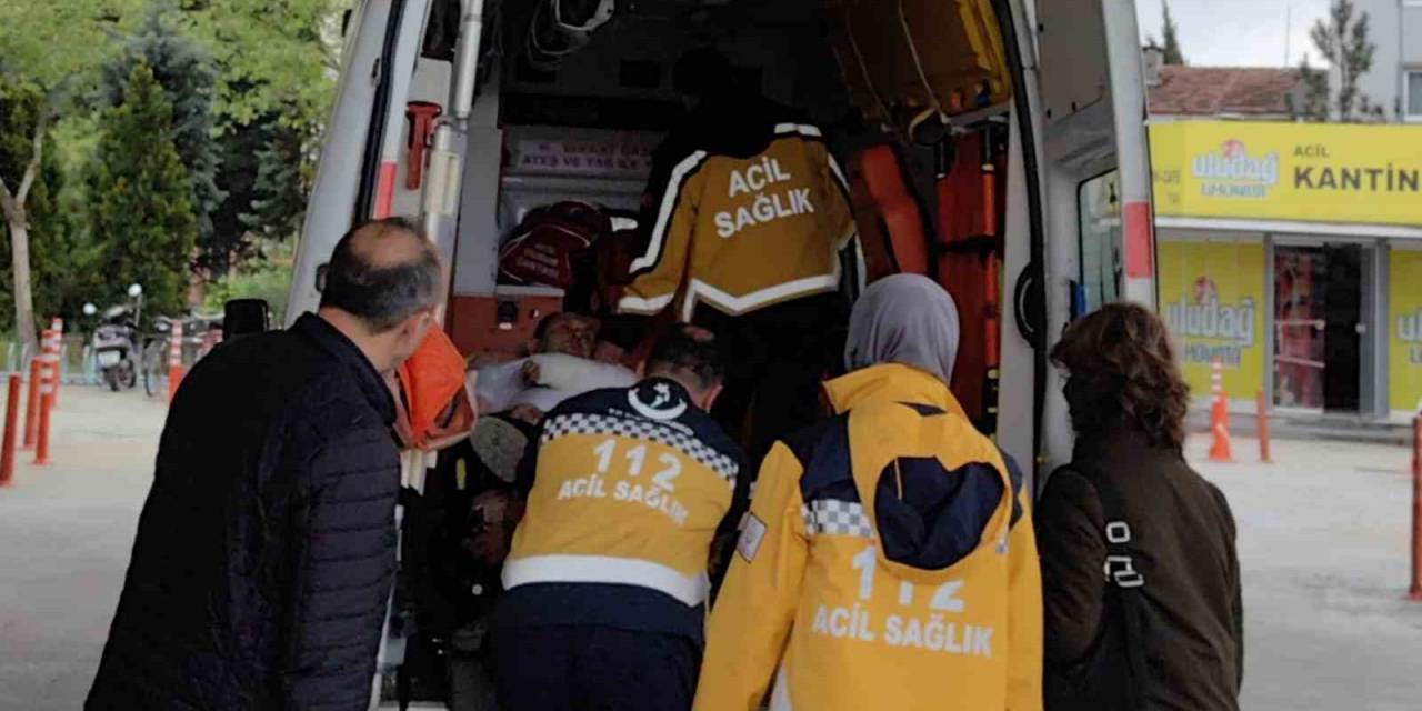 Makineye Kolunu Kaptıran İşçi Yaralandı