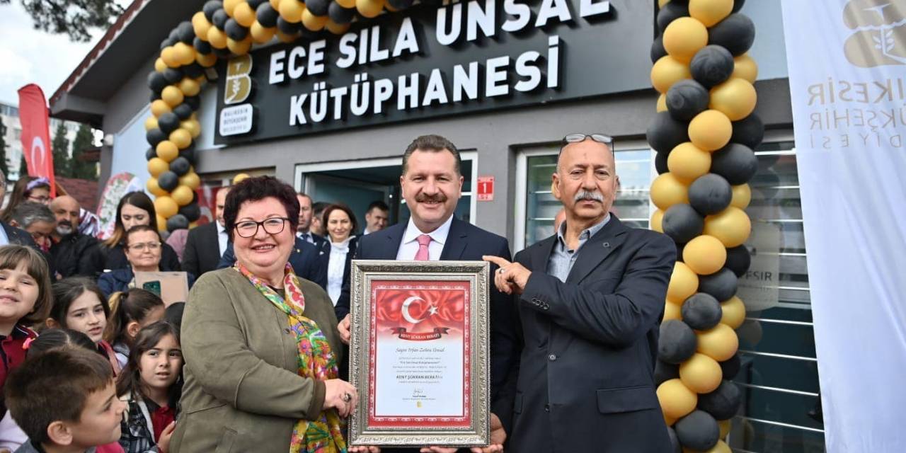 Ece Sıla Ünsal Kütüphanesi Açıldı