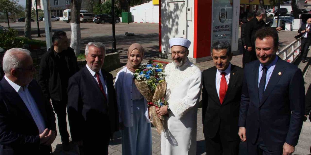 Diyanet İşleri Başkanı Erbaş: "gençlerimiz Kalplerini Kur’an-ı Kerim’in Nuruyla Nurlandıracak"