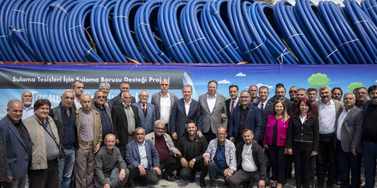 Mersin Büyükşehir Belediyesi Çiftçileri Desteklemeye Devam Ediyor