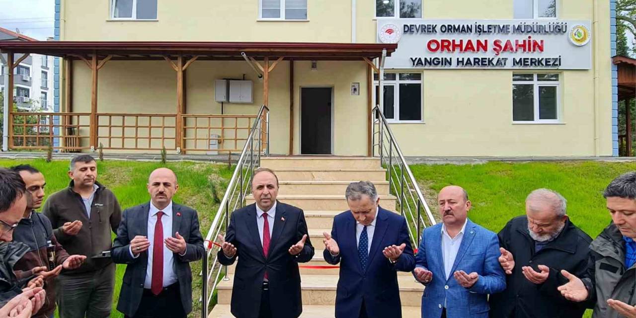 Orhan Şahin İlk Müdahale Ekip Binası Dualarla Hizmete Girdi