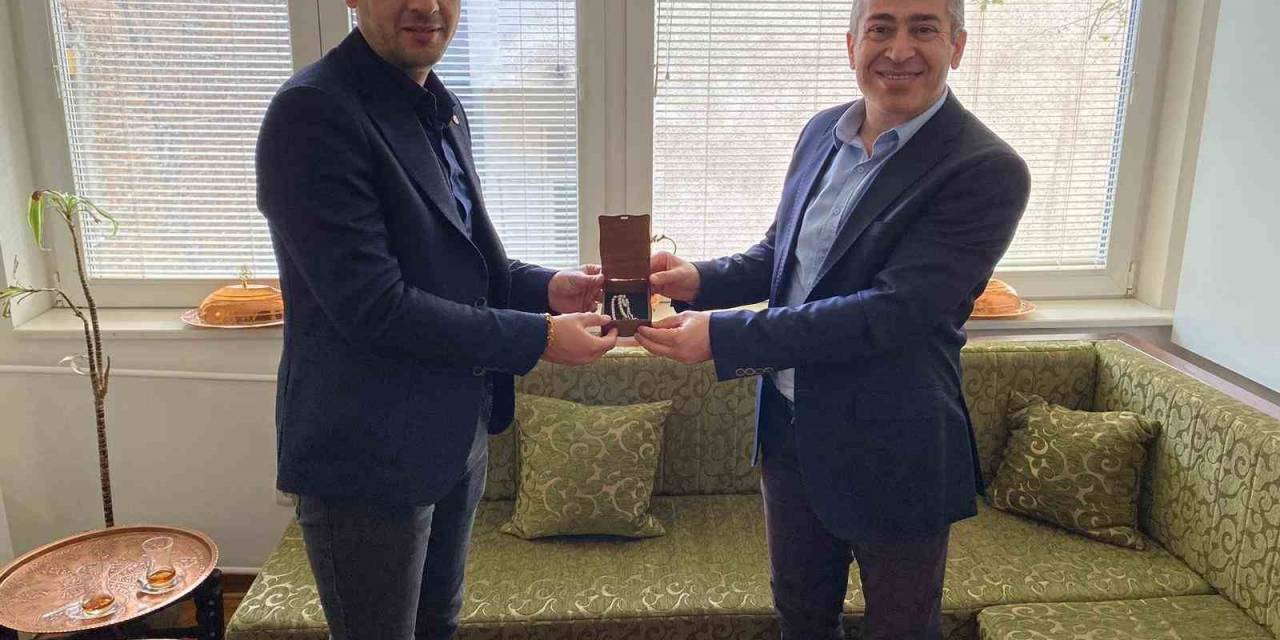 Beypazarı Ticaret Odası’ndan Belgrad Büyükelçiliği Ve Yunus Emre Enstitüsü Türk Kültür Merkezi’ne Ziyaret