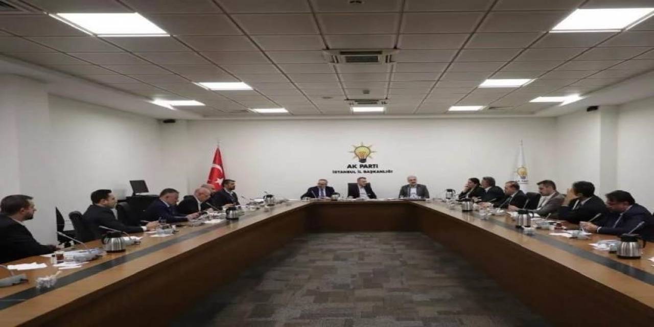 Başkan Yıldırım; Ak Parti Marmara İl Başkanları Toplantısına Katıldı