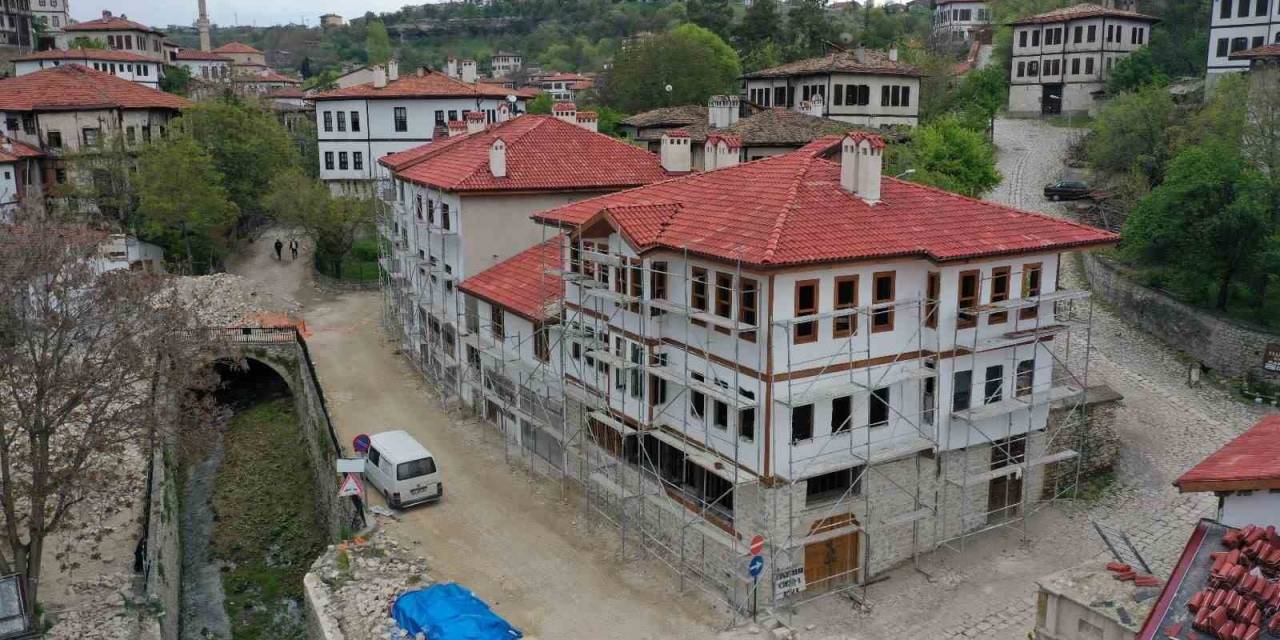 Safranbolu’da Han Arkasında Çalışmalar Hızlandı
