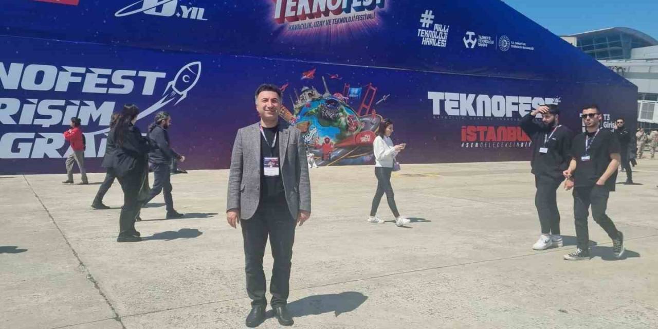 Batman Üniversitesi Rektörü Demir Teknofest’e Katıldı
