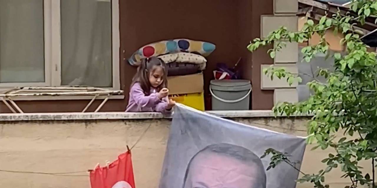 Minik Sare’nin Cumhurbaşkanı Sevgisi