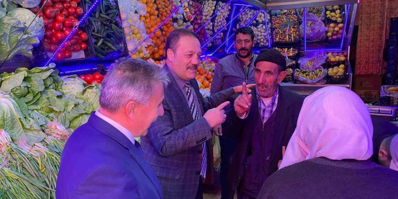 Karataş, Tortum Ve Horasan İlçelerinde Seçim Çalışması Yaptı