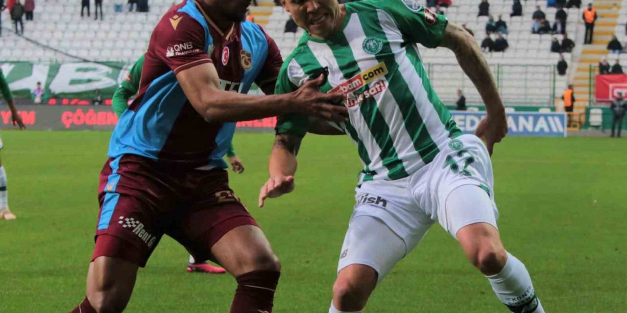 Spor Toto Süper Lig: Konyaspor: 2 - Trabzonspor: 1 (maç Sonucu)