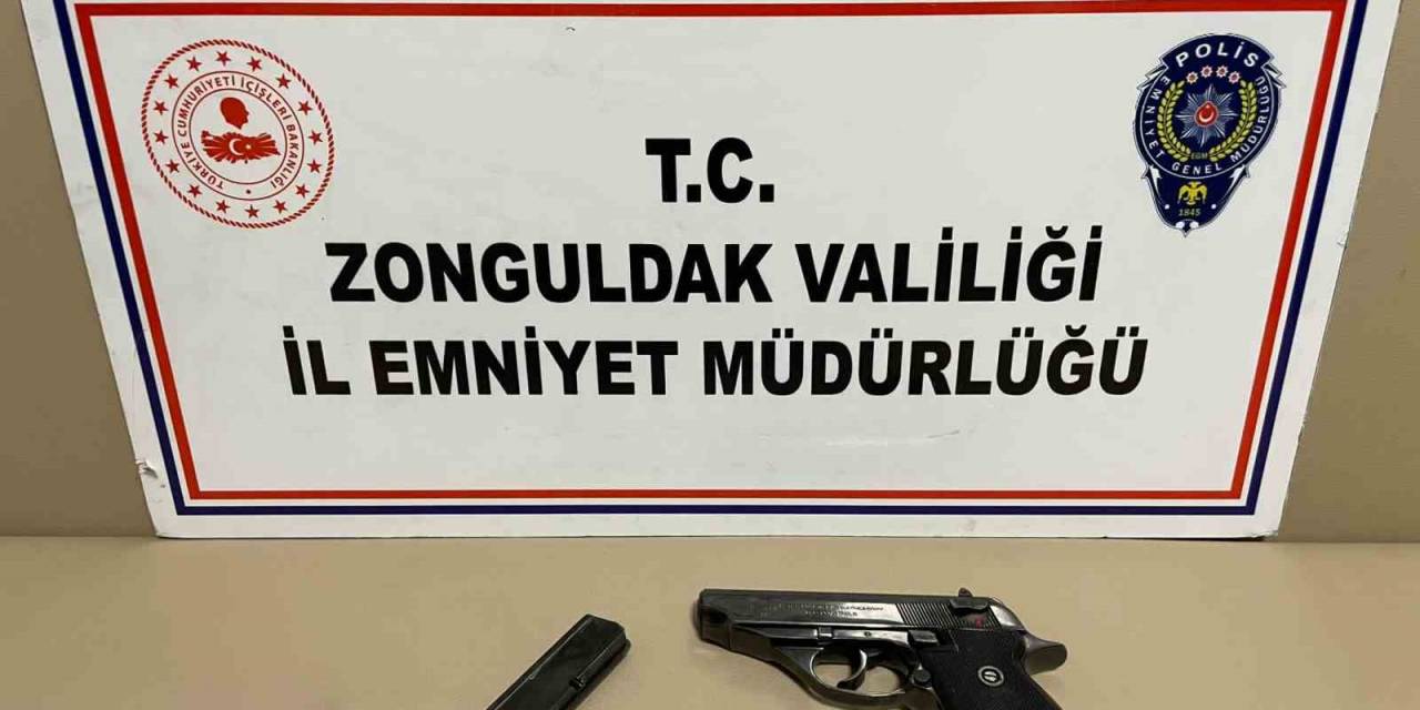 Polisin Huzur Denetiminde Silahla Yakalandı