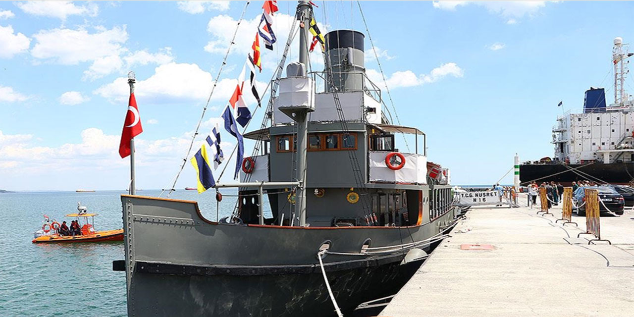TCG Nusret Müze Gemisi Rize'ye Geliyor