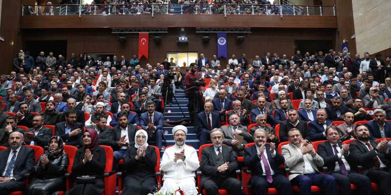 Diyanet İşleri Başkanı Erbaş: “insanlığın Huzur Ve Refahı, Yeryüzünün İmar Ve Islahı İçin Koşturuyoruz”