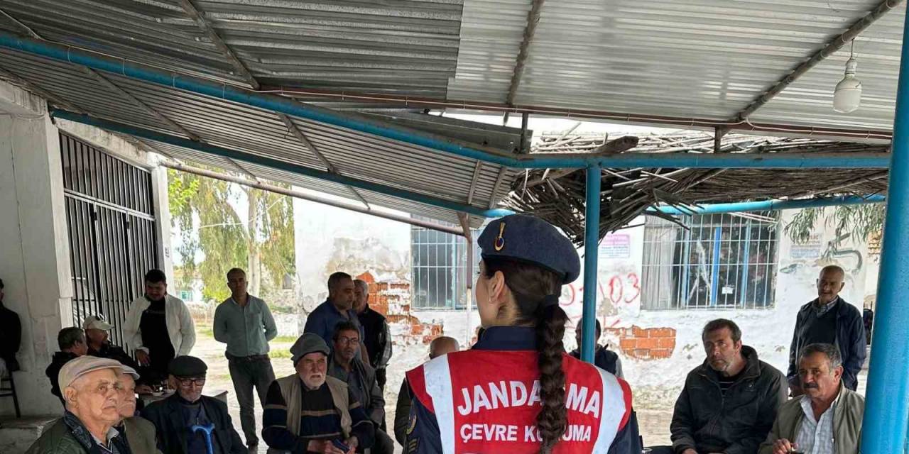 Jandarma Orman Yangınlarına Karşı Bilgilendirdi