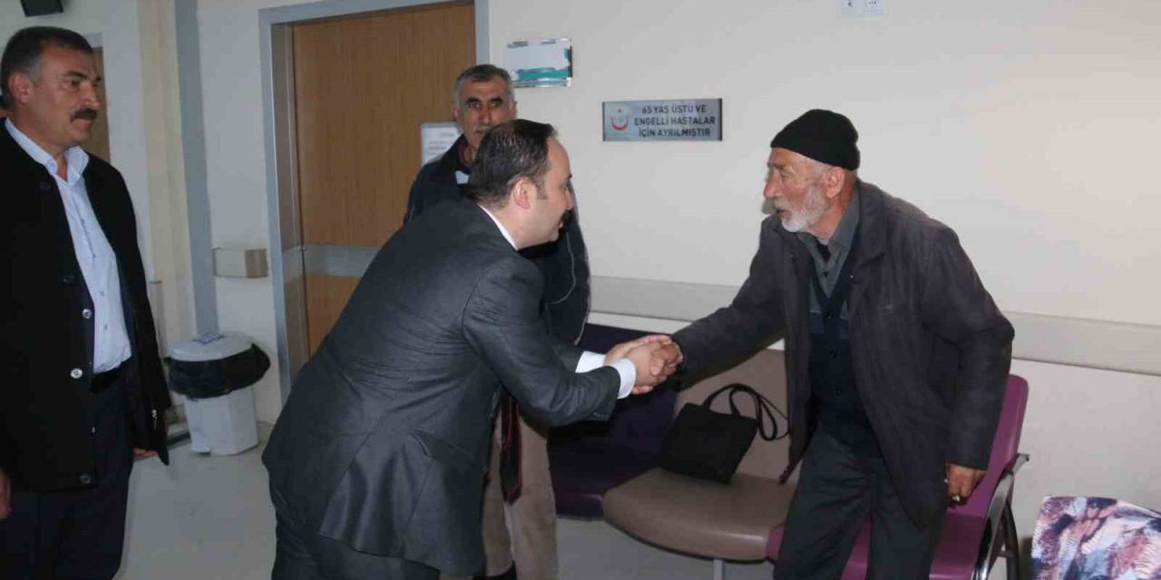 Mhp Sivas Milletvekili Adayı İpek, Hastaları Ziyaret Etti