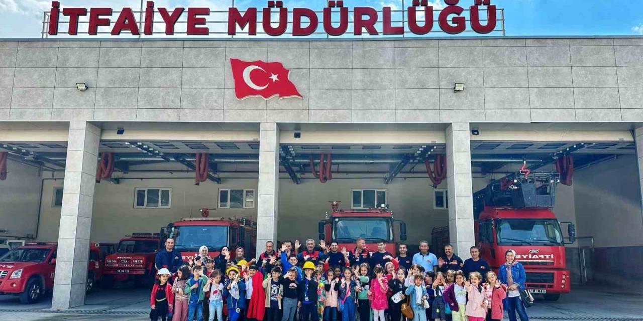 Siirt İtfaiyesinden Öğrencilere Eğitim