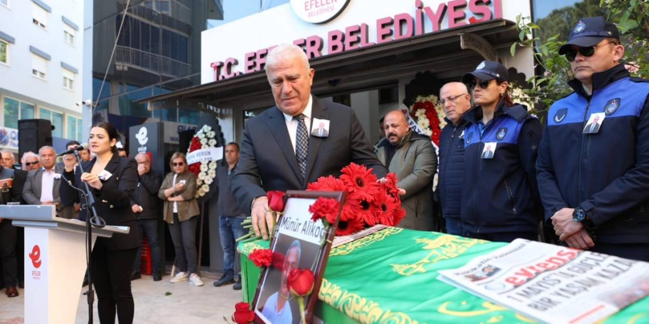 Efeler Belediyesi Alikoç’u Son Yolculuğuna Uğurladı