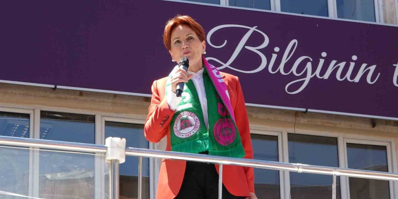 İyi Parti Lideri Akşener Ispartalılarla Buluştu