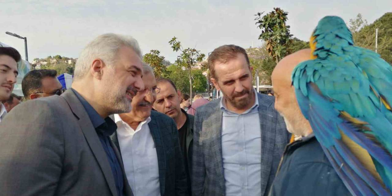 Ak Parti İstanbul İl Başkanı Kabaktepe Çocuklara Patlamış Mısır İkram Etti, Vatandaşla Sohbet Etti