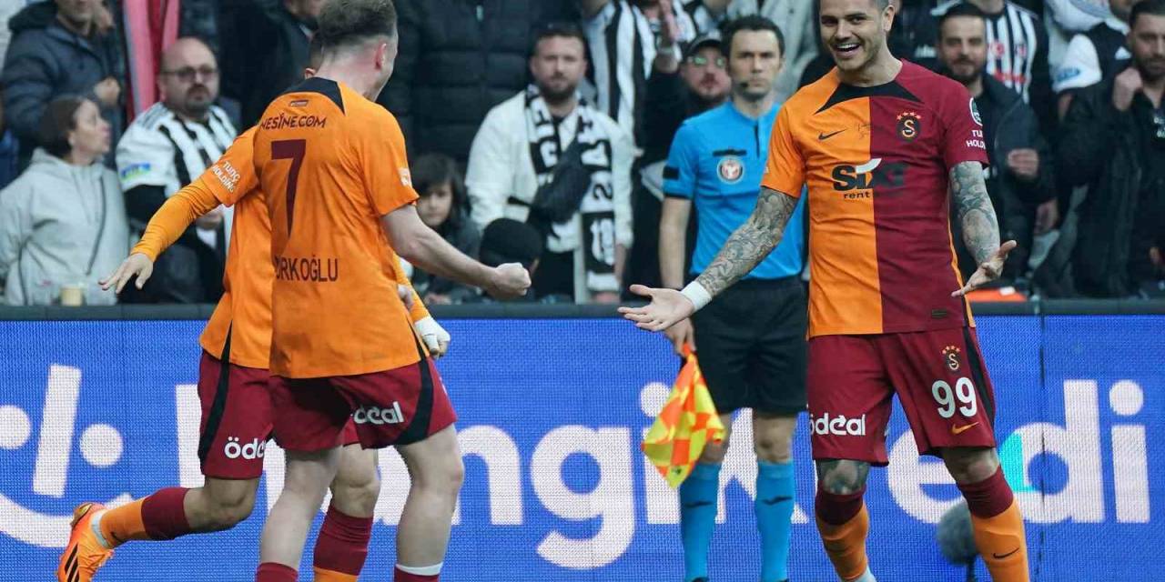 Spor Toto Süper Lig: Beşiktaş: 1 - Galatasaray: 1 (ilk Yarı)