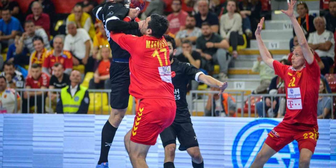 A Milli Erkek Hentbol Takımı, Kuzey Makedonya’ya Mağlup Oldu