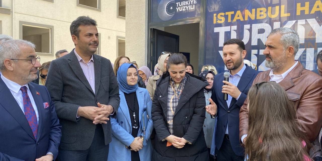 Ak Parti İstanbul Milletvekili Adayları Durgut Ve Aydın, Maltepe’de Cevizli İrtibat Bürosu Açılışına Katıldı