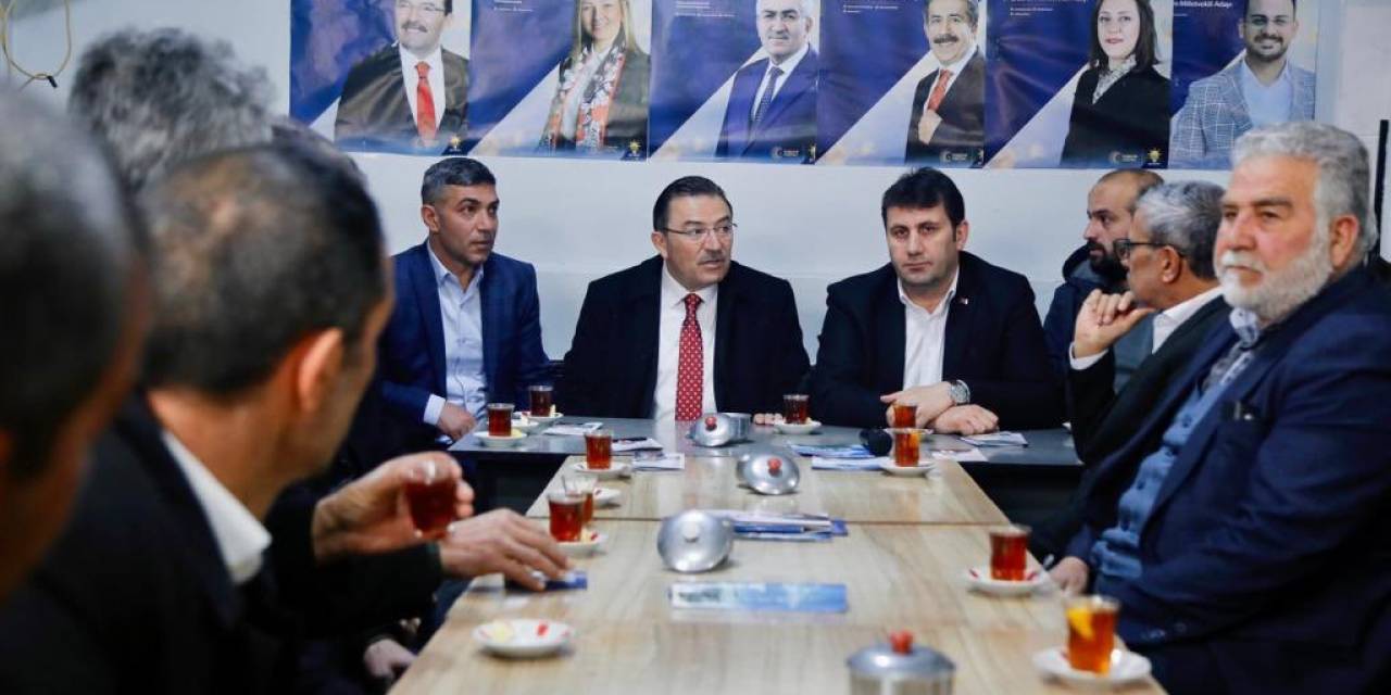 Altınok, Muhtarlarla Buluştu