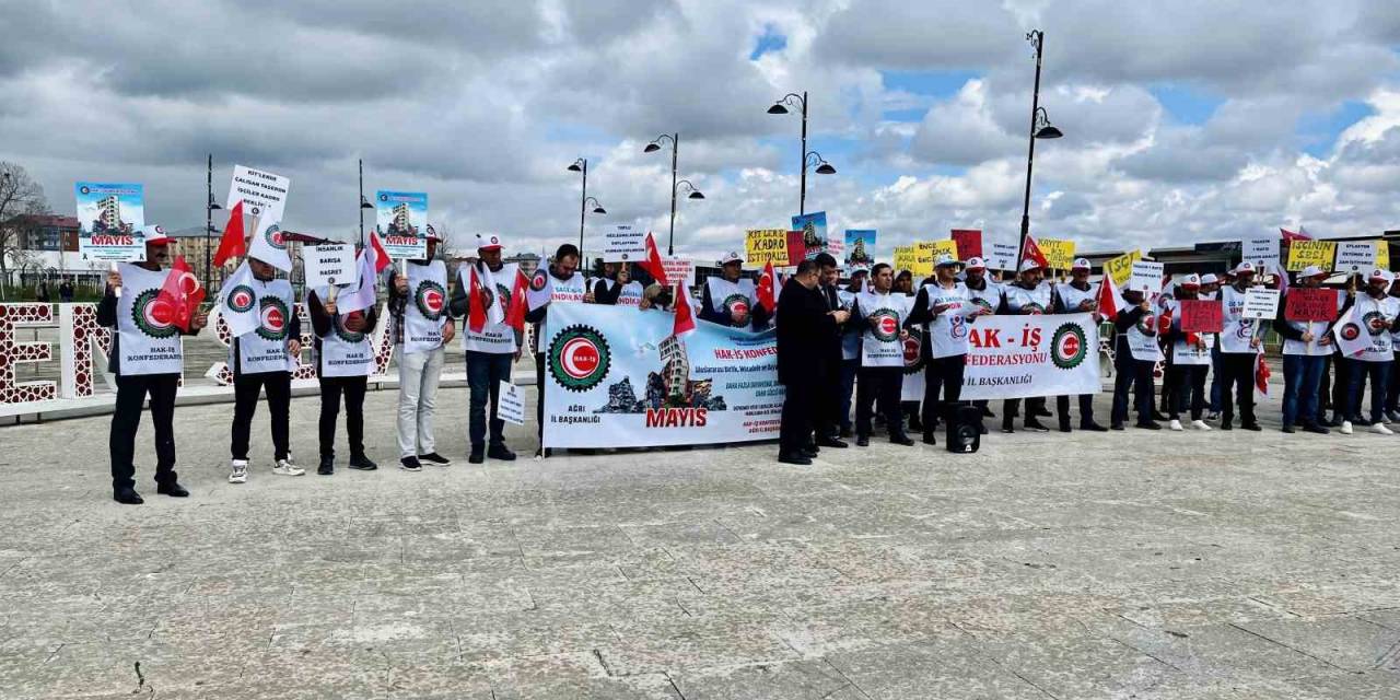Ağrı’da 1 Mayıs Kutlaması