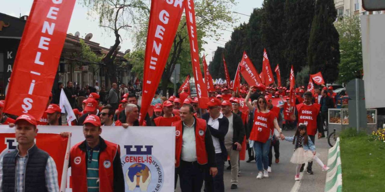 Kırklareli’nde 1 Mayıs Kutlamaları