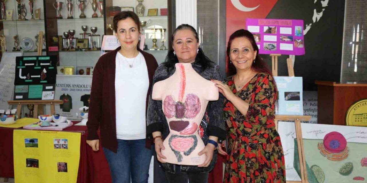 Eskişehir Atatürk Lisesi’nde ‘biyoloji Derslerinde İşlenen Konular’ Okulda Sergilendi