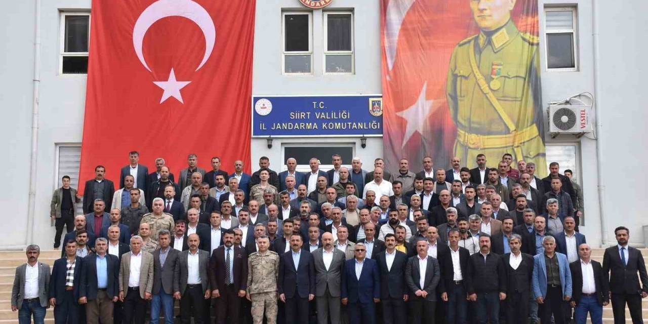 Vali Hacıbektaşoğlu, Güvenlik Korucularıyla Bir Araya Geldi