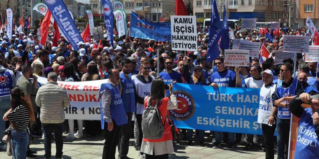 Eskişehir’de 1 Mayıs Coşkuyla Kutlandı