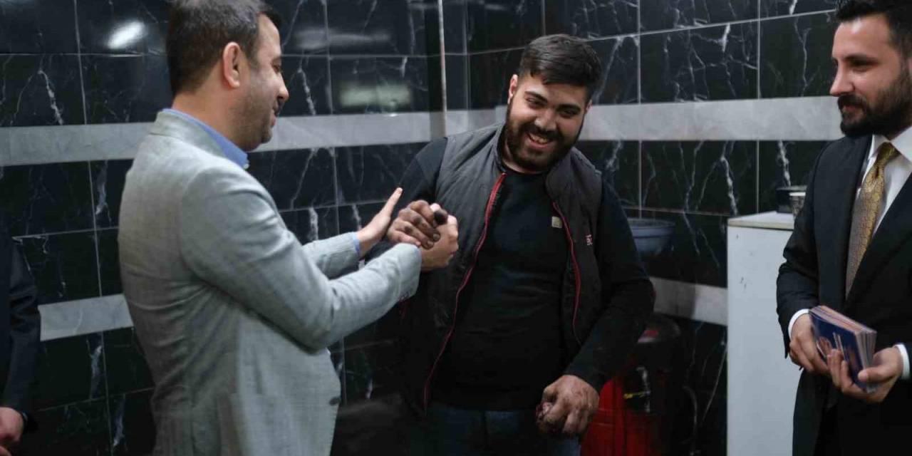 Ak Parti İstanbul Milletvekili Adayı Ramazan Arkan 1 Mayıs’ta İşçiler İle Buluştu