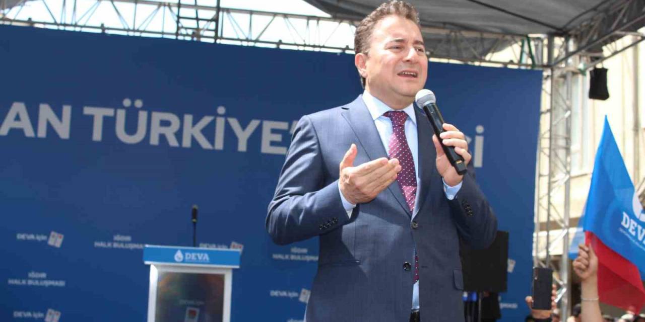 Ali Babacan Iğdır’da