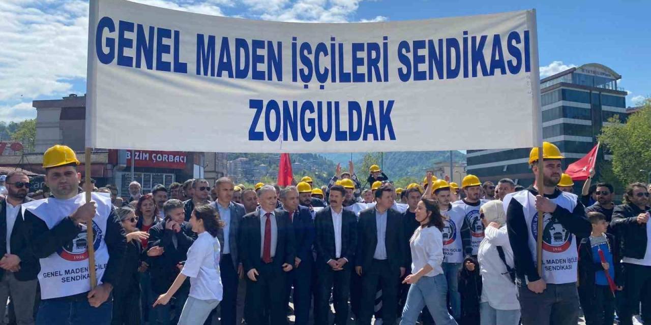 Zonguldak’ta 1 Mayıs Kutlandı