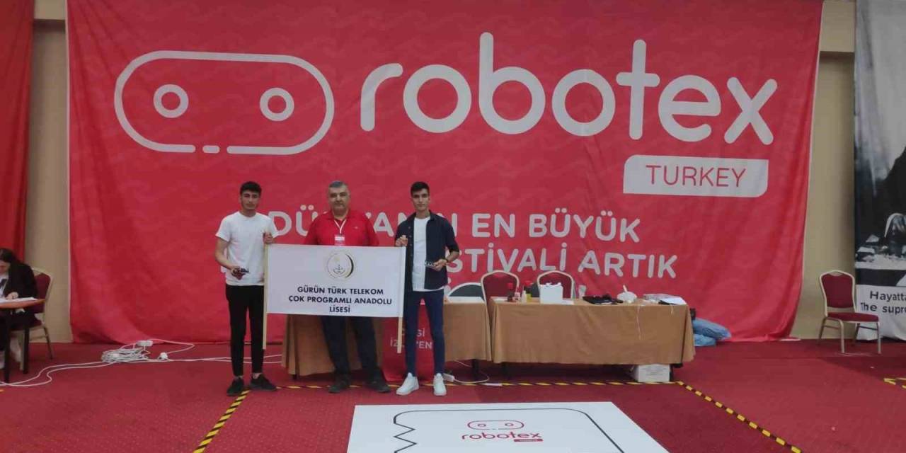 Robotik Festivaline Gürün Damgası