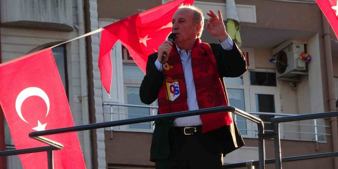Cumhurbaşkanı Adayı Muharrem İnce Tekirdağ’da