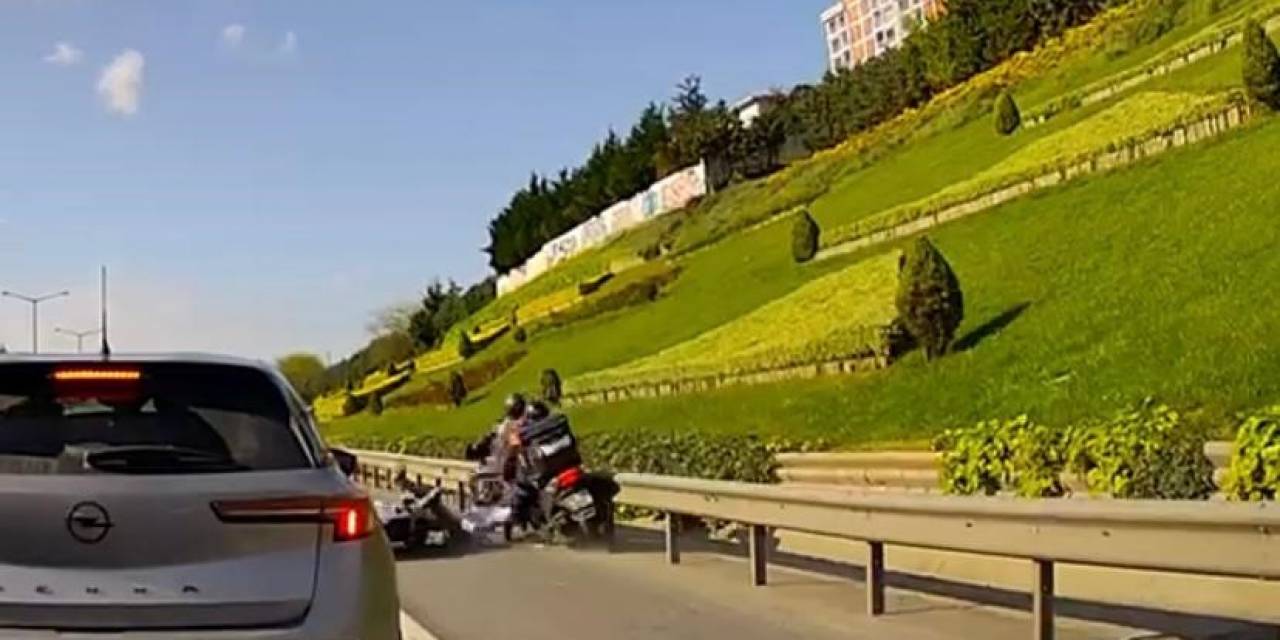Ümraniye’de Hatalı Sollama Kazaya Neden Oldu