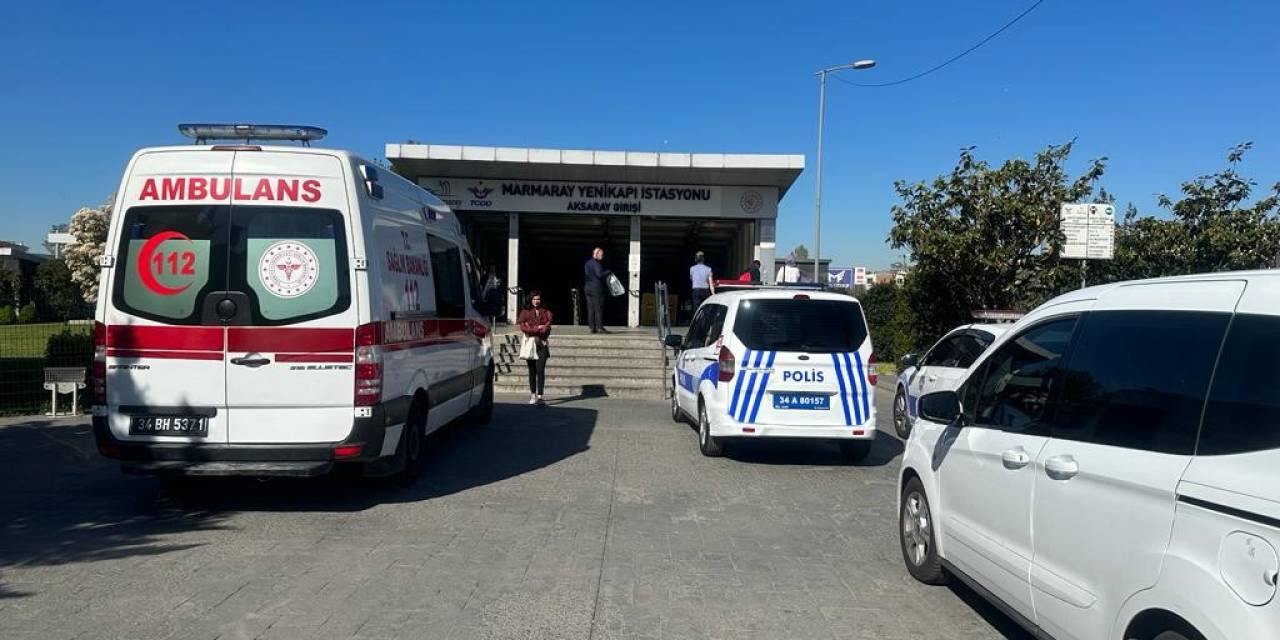 Yenikapı Marmaray’da Raylara Atlayan Şahıs Hayatını Kaybetti