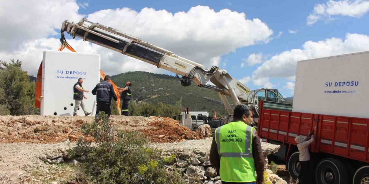Antalya’da 14 İlçeye 121 Adet Su Deposu Yerleştirilecek