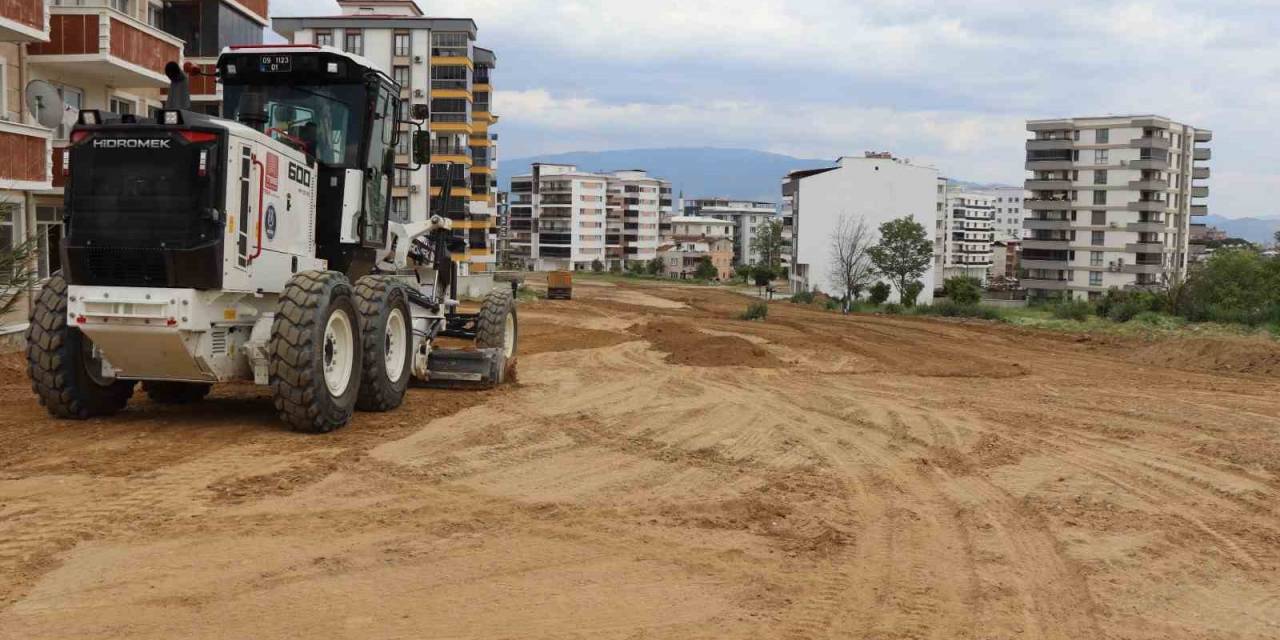 Nazilli’de Yol Çalışmaları Sürüyor