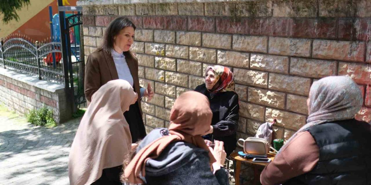 Ak Parti İstanbul Milletvekili Adayı Seda Gören Bölük Bağcılarda Esnaf Ve Vatandaşlar İle Biraraya Geldi