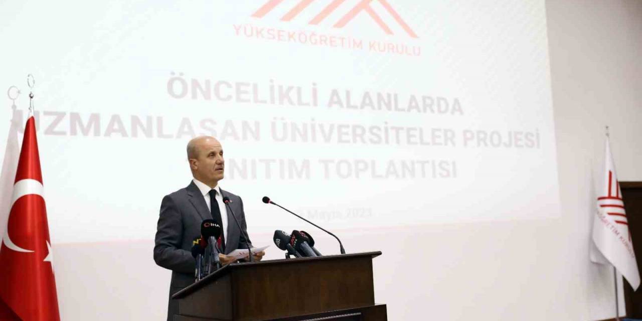 Yök Başkanı Özvar: “15 Bilim Alanında 25 Üniversiteye Öncelikli Alan Misyonu Verilmesi Kararlaştırıldı”