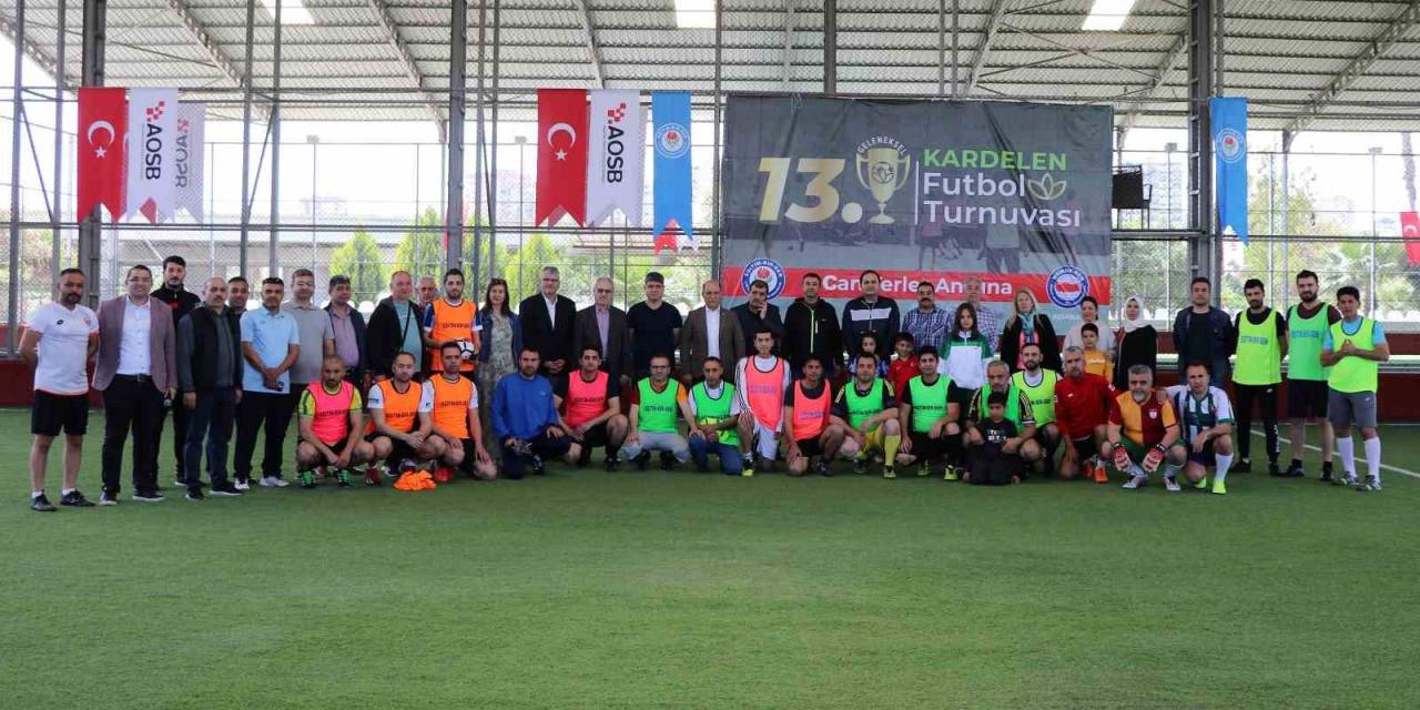 13. Kardelen Futbol Turnuvası Depremde Hayatını Kaybeden Can Terler Anısına Düzenleniyor