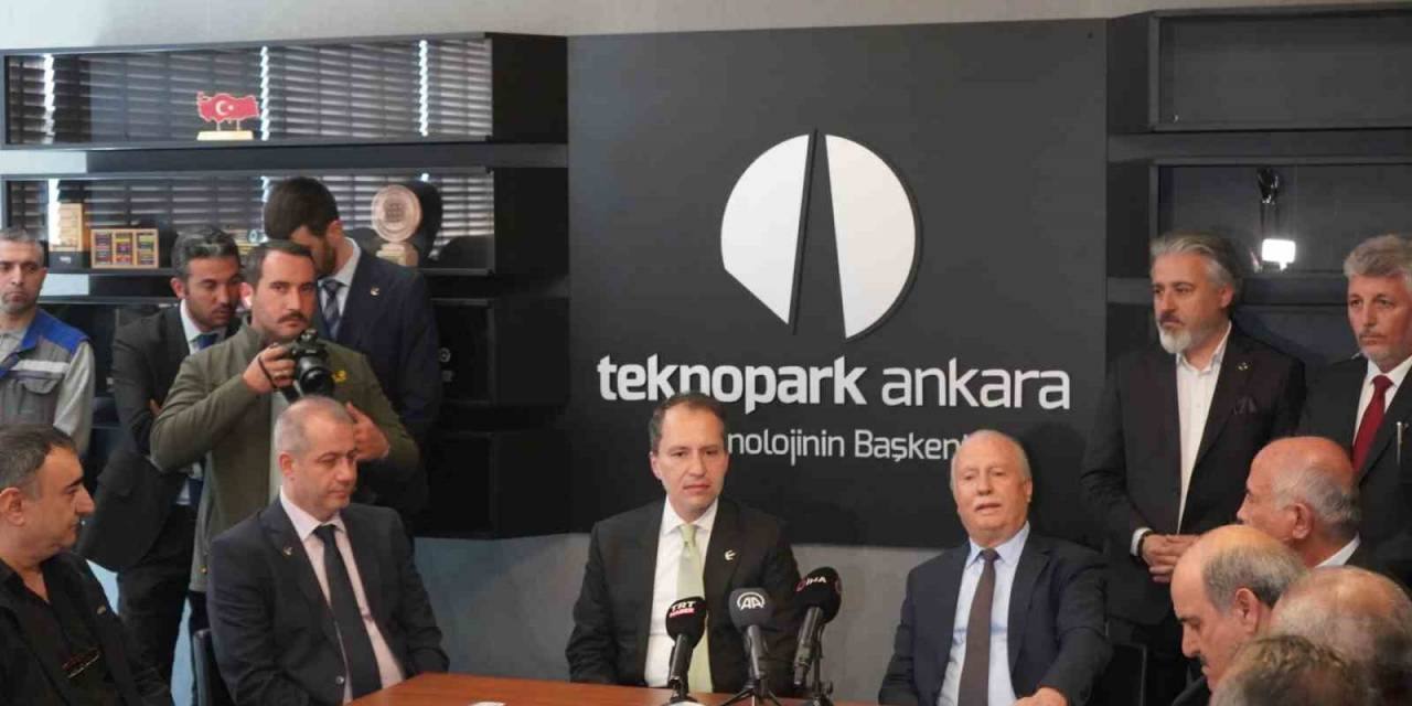 Yeniden Refah Partisi Genel Başkanı Fatih Erbakan Ostim Teknokent’i Ziyaret Etti